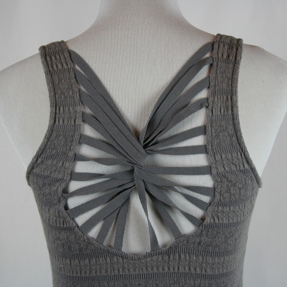 Free People Dresses & Skirts - Free People Cage Back Strappy Bodycon Dress